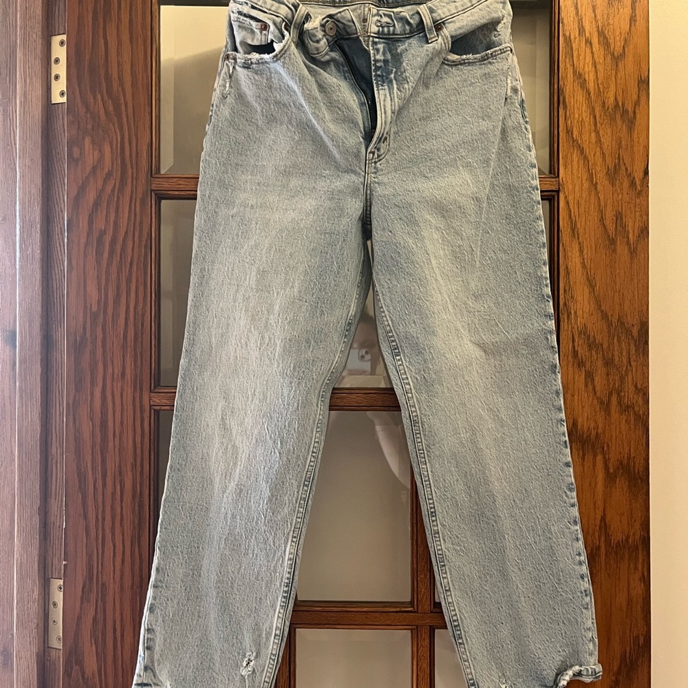 Abercrombie & Fitch Light Wash Denim Jeans